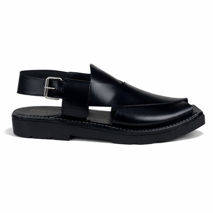 BLACK KAPTAN CHAPPAL