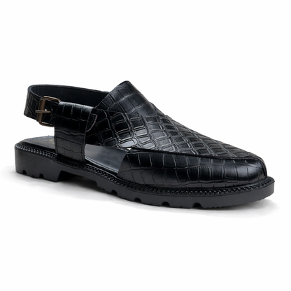 CROC BLACK PESHAWARI - Mid Sole