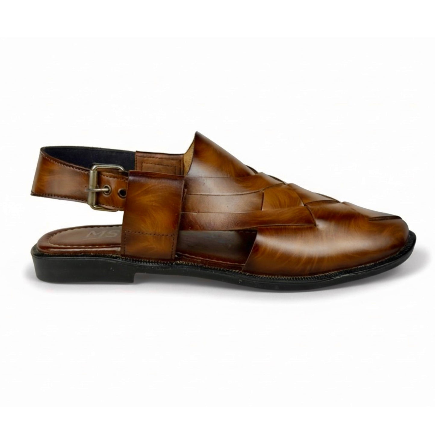 BABAR SHEER STRAPED PESHAWARI