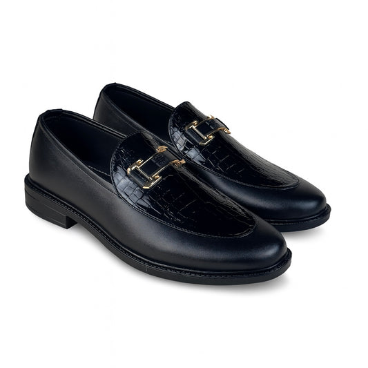 BLACK PATENT LOGO FORMAL