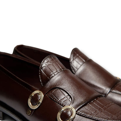 BROWN MONK LOAFER