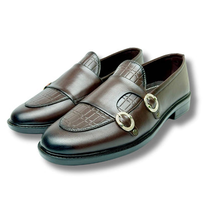 BROWN MONK LOAFER