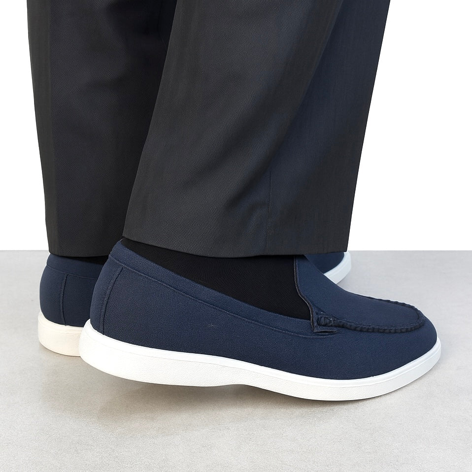 BLUE SUEDE MEDICATED LOAFER
