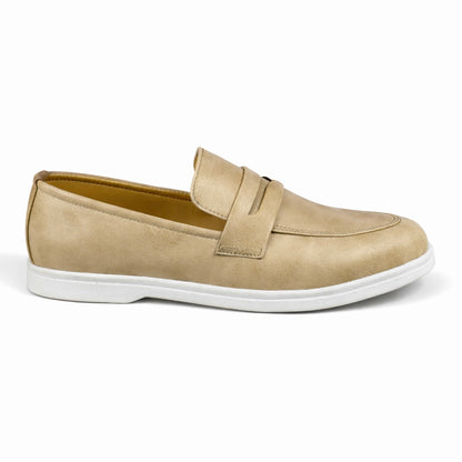 CREAM MEDICATED LOAFER