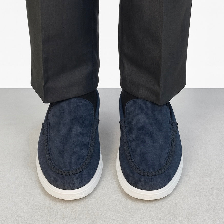 BLUE SUEDE MEDICATED LOAFER