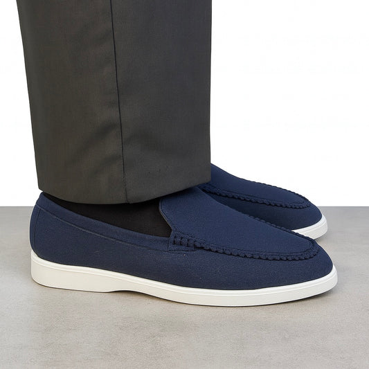 BLUE SUEDE LOAFER