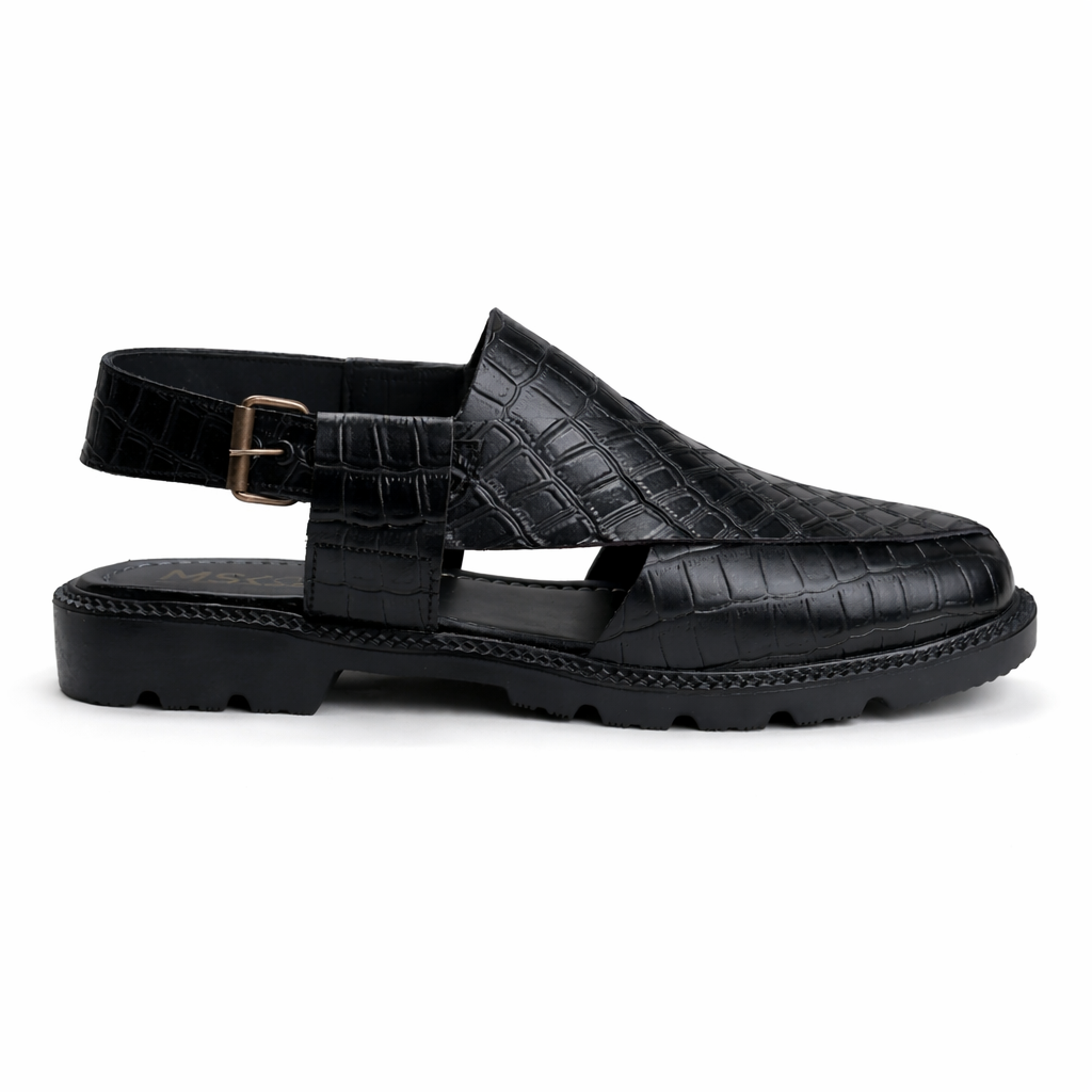 CROC BLACK PESHAWARI - Mid Sole