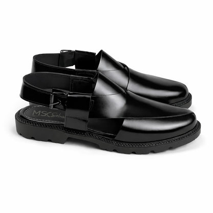 AURA BLACK PESHAWARI - Mid Sole