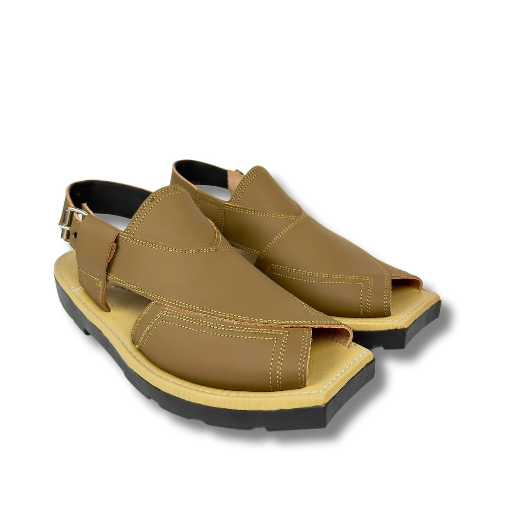 WALLNUT BROWN  KAPTAAN PASHAWRI CHAPAL