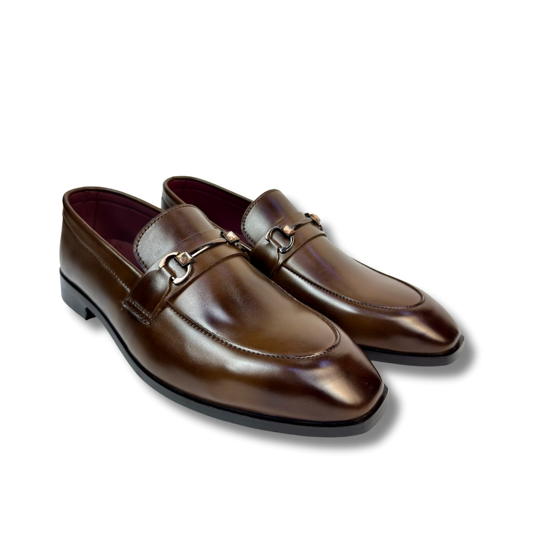 Barroz - Men's Brown Calf Leather Loafer