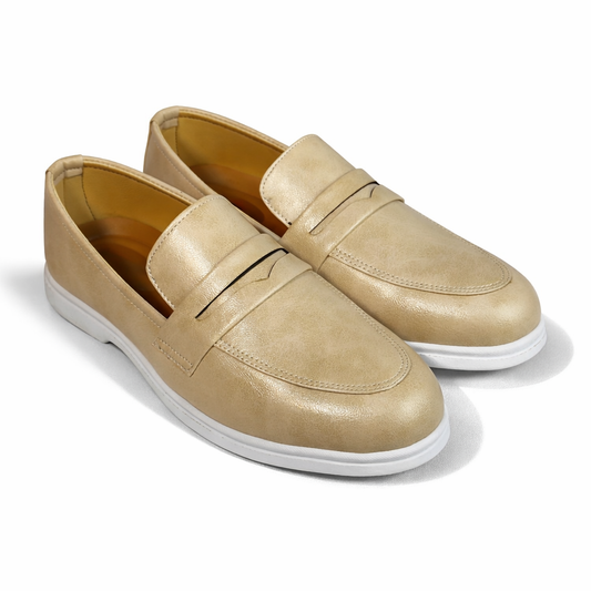 CREAM MEDICATED LOAFER