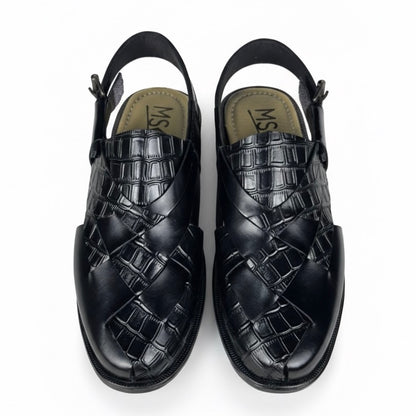 CROC STRAP SIYAH PESHAWARI
