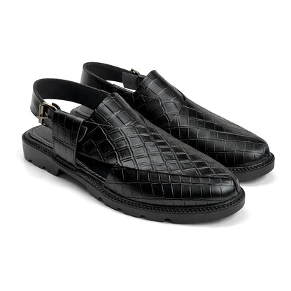 CROC BLACK PESHAWARI - Mid Sole
