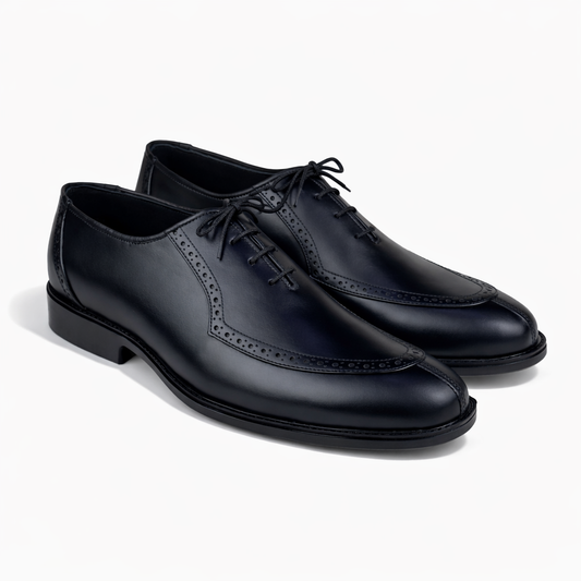 BLACK BROGUE OXFORD