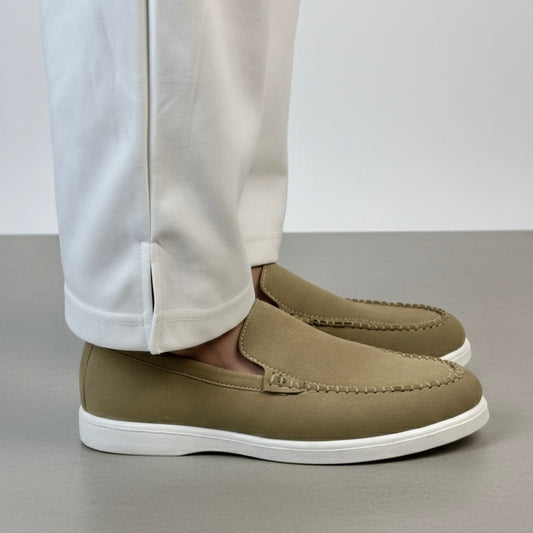SAND BEIGE SUEDE CASUAL