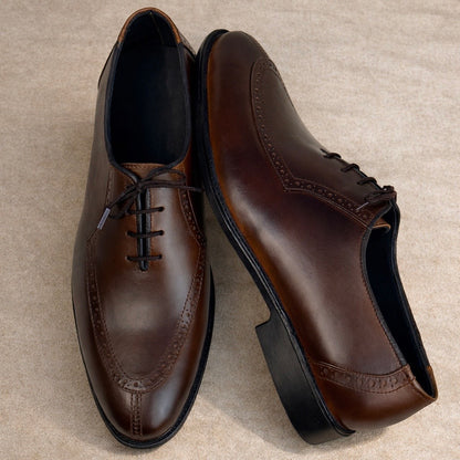 SHADED BROWN BROGUE OXFORD FORMAL