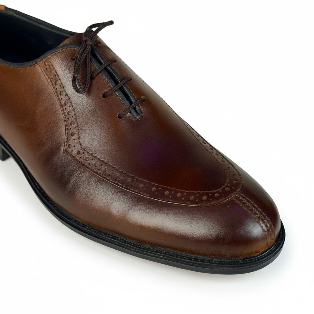 SHADED BROWN BROGUE OXFORD FORMAL