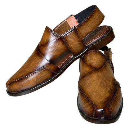Babar-sheer leather peshawari sandal