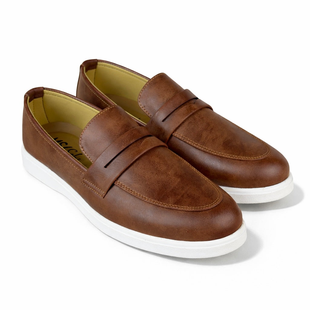 BROWN MEDICATED LOAFER