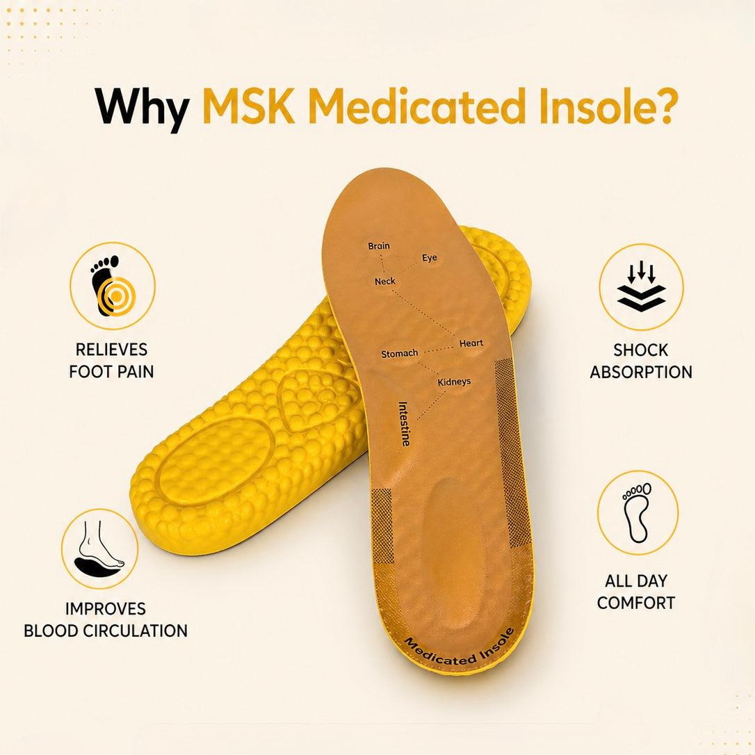 MSK MEDICATED INSOLE