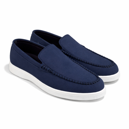BLUE SUEDE MEDICATED LOAFER